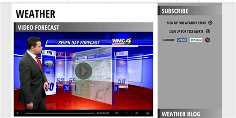 wmc action news 5 weather.